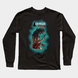 Crimson Dames - Orphan Shewolf Transformation - Art on back Long Sleeve T-Shirt